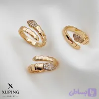 انگشتر ژوپینگ طرح بولگاری فری سایز