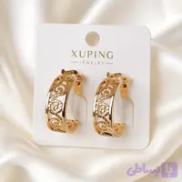 گوشواره حلقه ای طرح مینیاتوری ژوپینگ