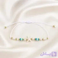 دستبند قابل تنظیم تابستونی طرح 4