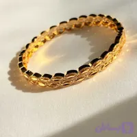 بنگل استیل طلایی کد 1596