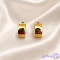 گوشواره آینه ای ساده استیل