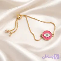 دستبند مارشالی چشم استیل