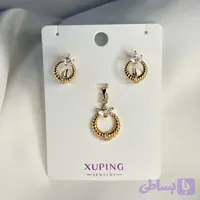 نیم ست دایره نگینی ژوپینگ بدون زنجیر - بدلچی