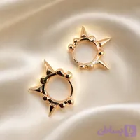 گوشواره میخی طرحدار ژوپینگ