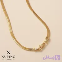 زنجیر استیل زنانه طلایی مدل ماری 3 میل – Xuping