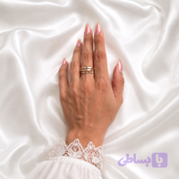 انگشتر 3تایی مینیمال زرگلد