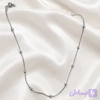 گردنبند ماری توپی سیلور استیل