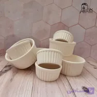 پیاله کاپ کیک سرامیک خام