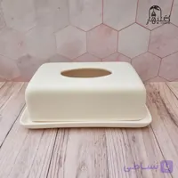 جا دستمال کاغذی سرامیک خام
