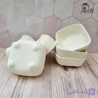 پياله پایه دار سرامیک خام