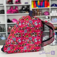 کیف و ساک حمل اسکیت دخترانه پسرانه بچگانه قرمز سگ نگهبان