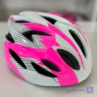 کلاه اسکیت اسکوتر دوچرخه اسکیت برد بزرگسال نوجوان صورتی سفید