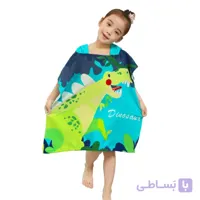 حوله شنلی کودک طرح دایناسور جنگل (مناسب سنین 1 تا8 سال)