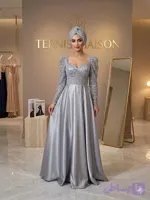 ماکسی مدل کلوش دکلته _ کد ۳۳۸