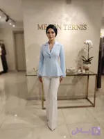 کت زنانه پشت ضربدری _ کد ۱۳۰