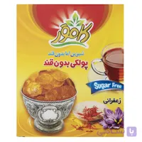 پولکی بدون قند زعفرانی کامور | 150 گرم