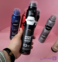 اسپری بدن Litzy مدل MOND BLONC LEGENDحجم 200 میلی‌لیتر