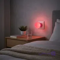 چراغ خواب پاور سرپیچی با پایه E27 و نور LED سه وات