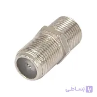 فیش دو سر مادگی آنتن مدل رابط رسیوری | فلزی استیل | اتصال کابل کواکسیال