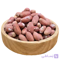 بادام زمینی آستانه با پوست