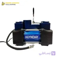 پمپ باد فندکی دو سیلندر هیوندای مدل RD-AC14 - ابزار حسینی
