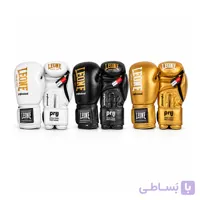 دستکش بوکس چرم حرفه‌ای Leone مدل PR2