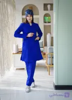 مانتو شلوار زنانه مدل زیپ مخفی