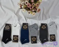 جوراب اسپورت مچی نایک ۶ رنگ نخ ایرانی ۱۲ جفتی کد: ۱۳۴