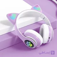 هدفون بلوتوثی مدل گربه ای mz023