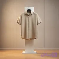 پیراهن مردانه آستین کوتاه پارچه جدید صوفیا