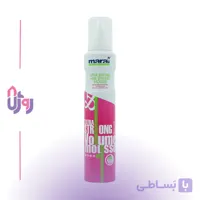 اسپری حالت دهنده مو مارال Maral مدل موس حجم‌دهنده Volume Mousse با قدرت نگهدارندگی 4 قوی Extra Strong حجم 200 میل