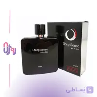 عطر ادوپرفیوم مردانه الیزه فشن Elysees Fashion مدل دیپ سنس بلک Deep Sense Black پرایم کالکشن حجم 100 میلی‌لیتر