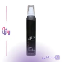 اسپری مو لویز Looys مدل موس مو حالت‌دهنده F06 با قدرت نگهدارندگی بالا Strong Fix حجم 200 میلی‌لیتر