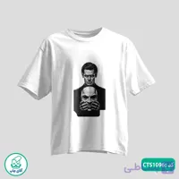 تیشرت چاپی طرح جیم کری مردانه و زنانه کد CTS1096