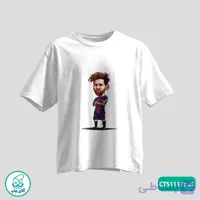 تیشرت چاپی طرح مسی مردانه و زنانه کد CTS1117