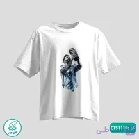 تیشرت چاپی طرح مسی مردانه و زنانه کد CTS1119