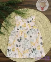 سارافون طرح حیوانات برند H&M کد E506