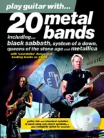 دانلود کتاب آموزش و اجرای قطعات ۲۰ گروه متال Play Guitar With_20 metal bands