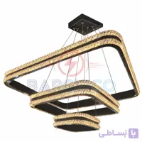 لوستر مربع سه لاین اپوکسی 20 40 60
