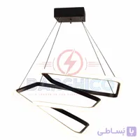 لوستر مربع تو دلی دو پیچ