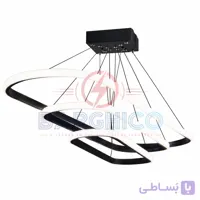 لوستر بیضی سه حلقه 60 90 120