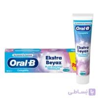 خميردندان ضدپلاک و سفیدکننده complete ekstra beyaz اورال بی _ 75 میلی لیتر