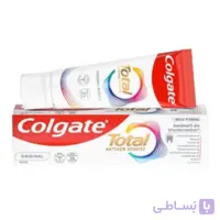 خمیردندان کلگیت مدل TOTAL PLAQUE ضدپلاک و سفید کننده _ 75 میلی لیتر