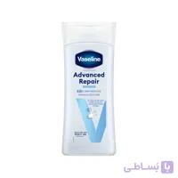 لوسیون بدن وازلین مدل Advanced Repair مناسب پوست خشک و حساس _ 200 میلی لیتر