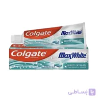 خمیردندان کلگیت مدل max white سفید کننده کریستالی _ 100 میلی لیتر