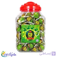 آبنبات چوبی مغزدار سیب پیک پاپ