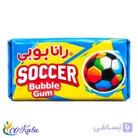 آدامس بادکنکی فوتبالی رانا بولی بسته ۳۶ عددی