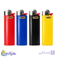 فندک بیک جی 6 بزرگ رنگی بسته 50 عددی