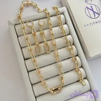 سرویس تیفانی نگین‌دار