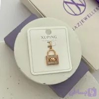 آویز قفل نگین‌دار ژوپینگ